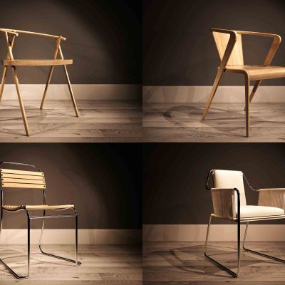 现代单椅椅子