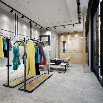 现代服装店
