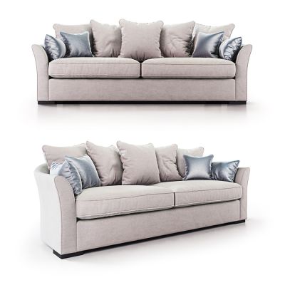 现代美式双人沙发