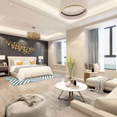 现代宾馆套房