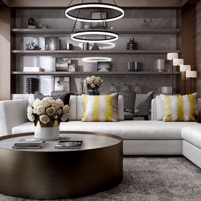 深圳木田设计现代客厅