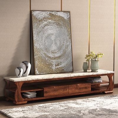 现代中式简约电视柜饰品