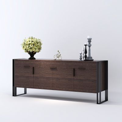 现代电视柜餐边柜饰品