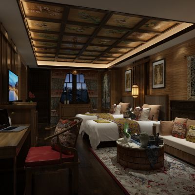 东南亚酒店客房