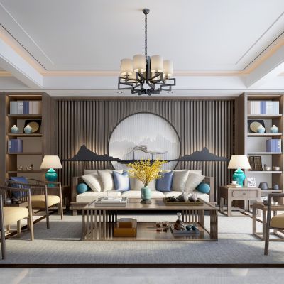 新中式客厅