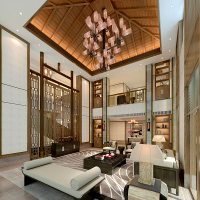 新中式客厅