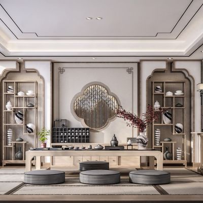 日式榻榻米茶室