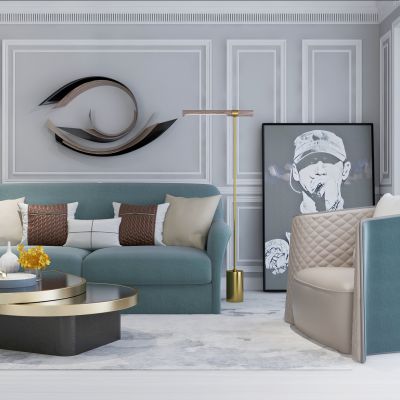 新古典沙发组合