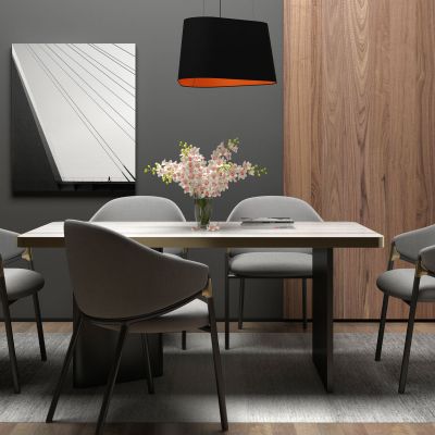 现代餐桌椅组合