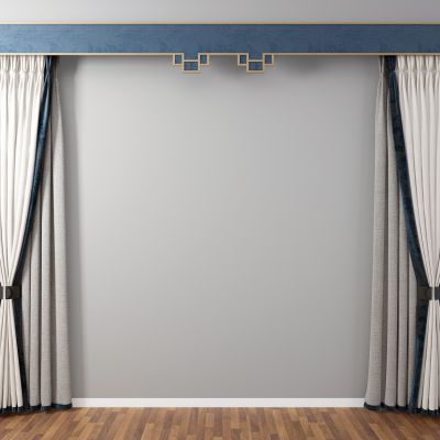 新中式布艺窗帘