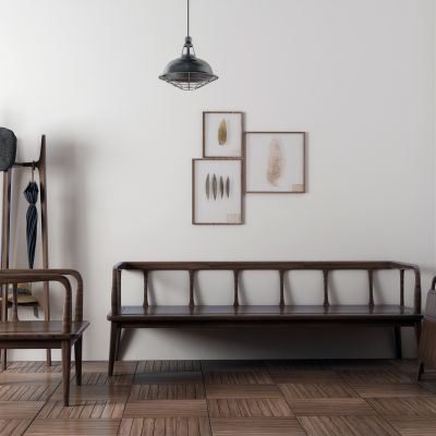 梵几 长椅组合 现代多人沙发 吊