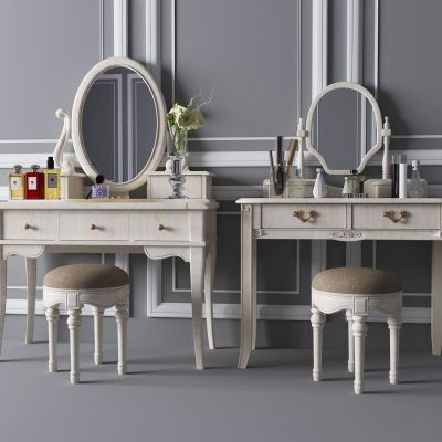 美式梳妆台 美式梳妆台 装饰品