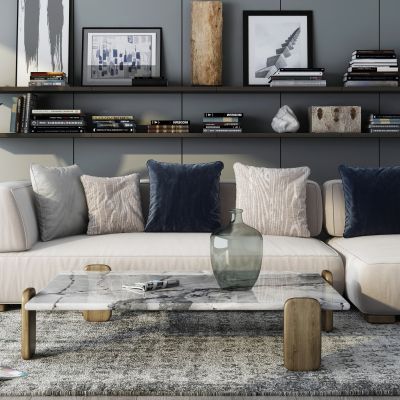 现代沙发茶几组合 现代沙发茶