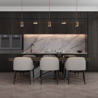 现代厨房 现代厨房 餐桌椅组合