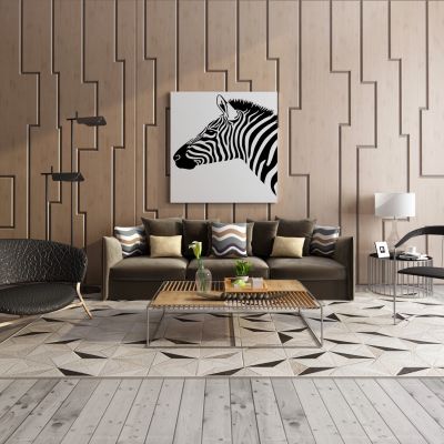 loft现代简约沙发茶几组合