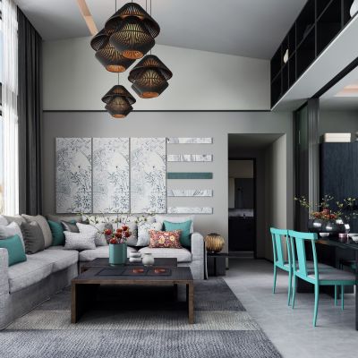 现代轻奢客餐厅 