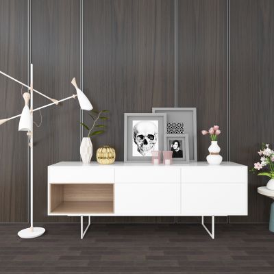 现代简约装饰柜组合