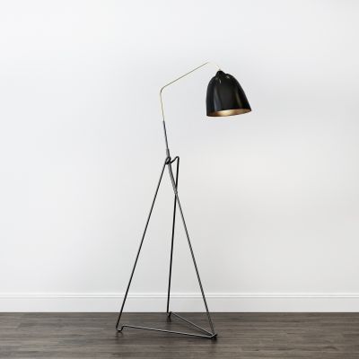 现代金属落地灯