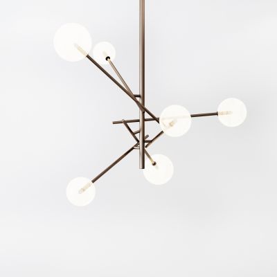 现代金属灯泡吊灯