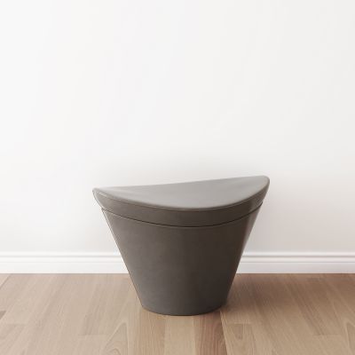 现代三角形单人凳