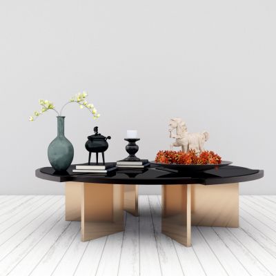 新中式茶几摆件