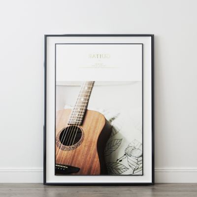 现代吉他装饰画