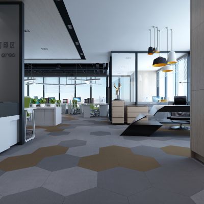 办公室 前台 综合办公区