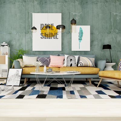 田园风沙发组合