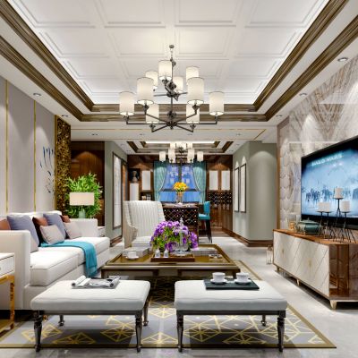 欧式客厅