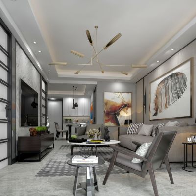 现代客厅