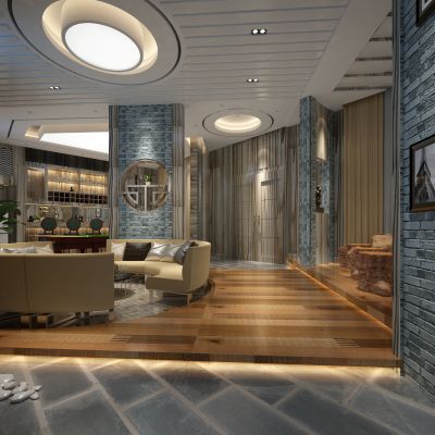 现代公司接待处