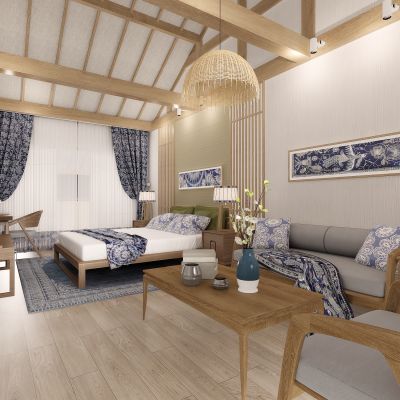 民宿客厅卧室卫生间