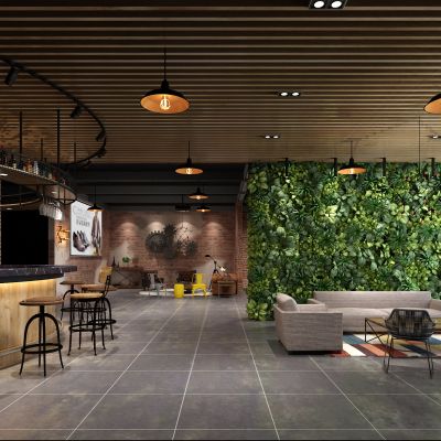 工业风公司接待处