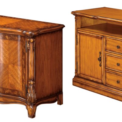 新古典电视柜组合