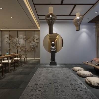 新中式茶馆茶室