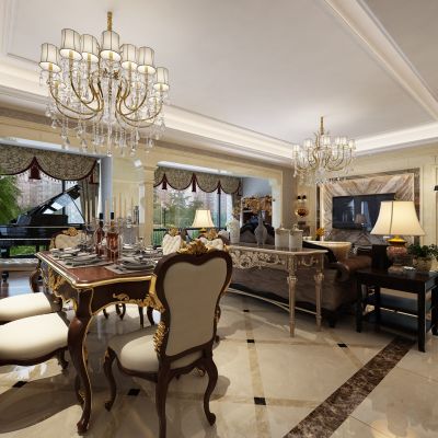 欧式客厅