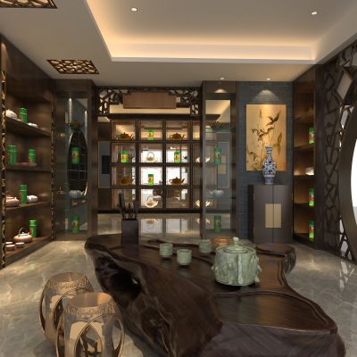 新中式茶馆茶室