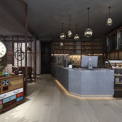 工业风餐厅茶馆