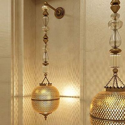 欧式奢华金属壁灯