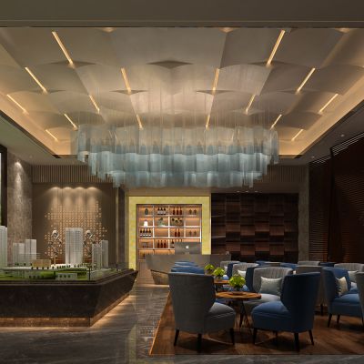 现代售楼处沙盘