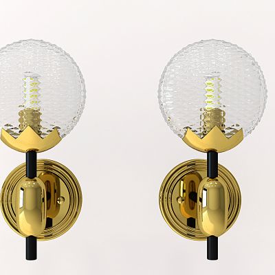 简约现代金属壁灯组合