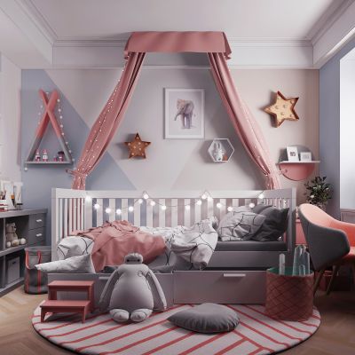 北欧风格儿童房