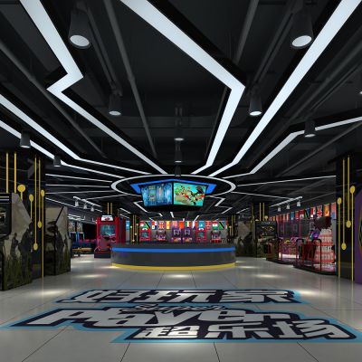 现代娱乐城游戏厅