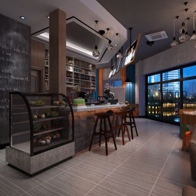 工业风咖啡厅