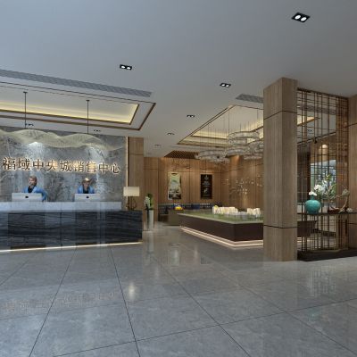 现代售楼处沙盘