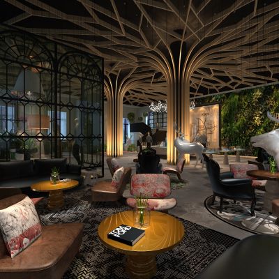 现代售楼处沙盘