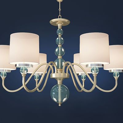 美式欧式金属多头吊灯