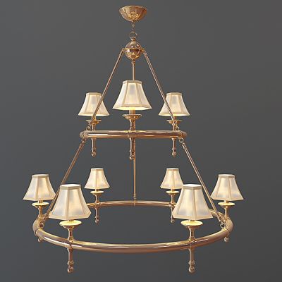 欧式美式铁艺吊灯