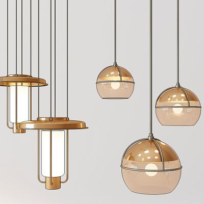 现代金属吊灯