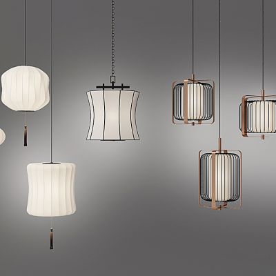 新中式小吊灯灯笼